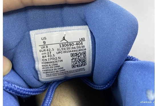 Jordan Stone Blue 130690-404 Retro 130690-404 12 Air 0729